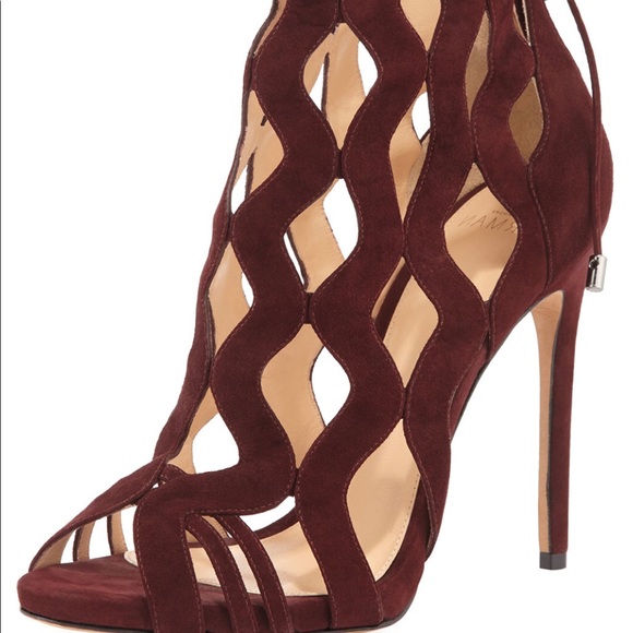 Alexandre Birman Loretta Caged Laced-Ankle Bootie - Picture 2 of 4